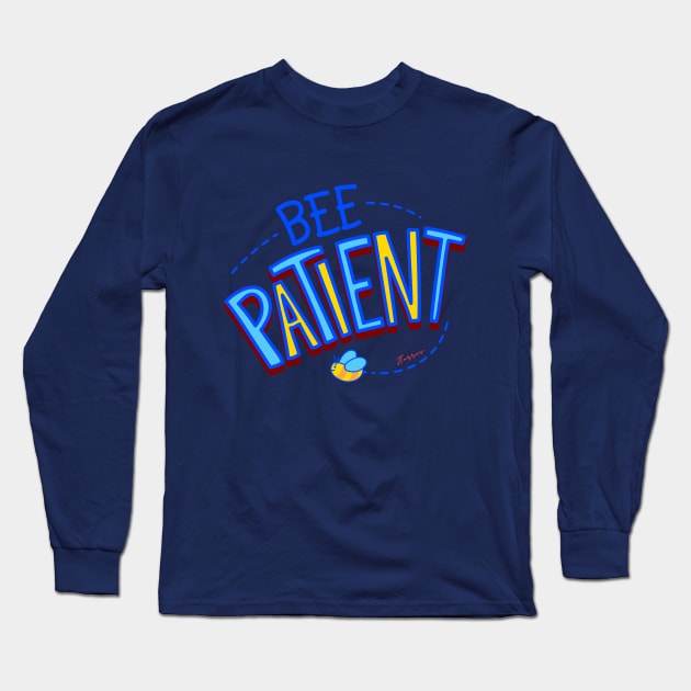 Patience Virtue Long Sleeve T-Shirt by LibrosBOOKtique